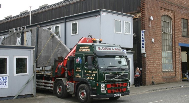 Lincoln Tank Memorial leaves Rilmac 