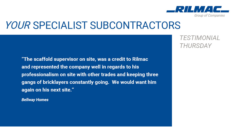 Rilmac Testimonials