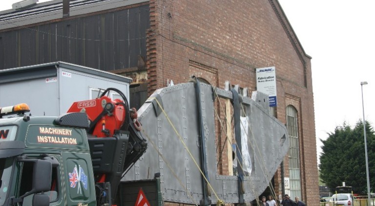 Lincoln Tank Memorial leaves Rilmac 