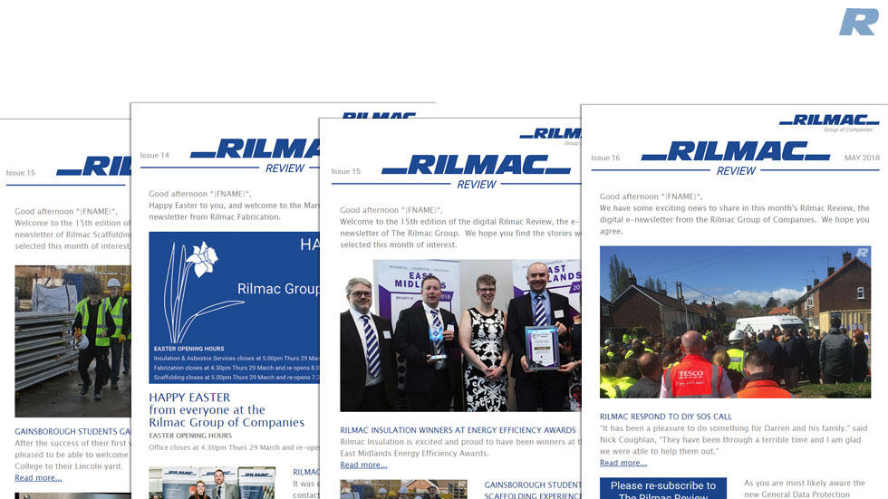 SUBSCRIBE TO THE DIGITAL RILMAC REVIEW